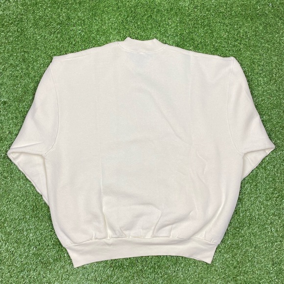 Vintage fruit of the loom cream crewneck size XL - Picture 4 of 4